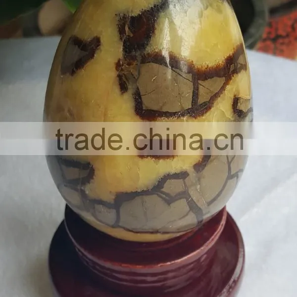 1.1KG Natural Septarian Dragon Crystal Stone Eggs photo-2