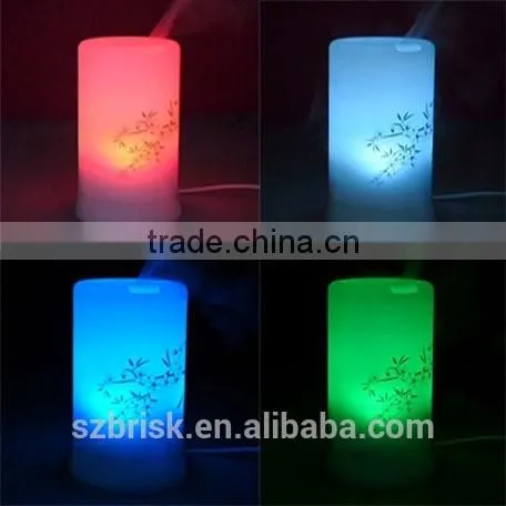 100ml Ultrasonic Air Humidifier Aroma Diffuser Fragrance Sprayer Office Purifier Mist Maker With Colorful LED Light AC100-24FD01 photo-2