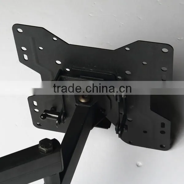 SPCC Swivel Retractable TV Wall Mount Brackets for 19 to 42 Inch TV With Adjustable Tilt 15 Degree photo-3