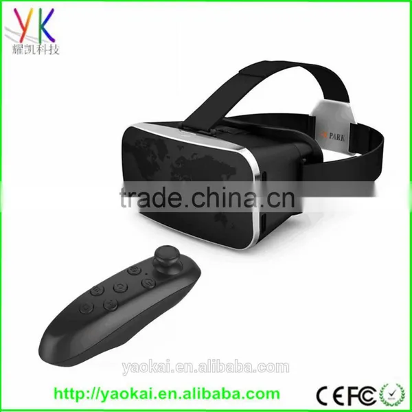 3D VR Glasses Virtual Reality Headset, For 4.7" To 6.1" Mobile Phone VR Box Adjustable Zoom Wide Video Movie Game Glasse