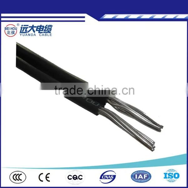 Outdoor Double Aluminum Conductor Sheathed Wire Aging Proof Single Core Wires photo-2