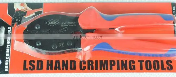 LY-1035GF Cable Ferrules Crimping Tool for Press 10,16,25,35mm2 Wire-end Ferrules Hot Sale Hand Crimper photo-4