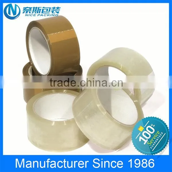 BOPP Material and Carton Sealing Use Yellowish Bopp Pack Tape 48mic photo-2