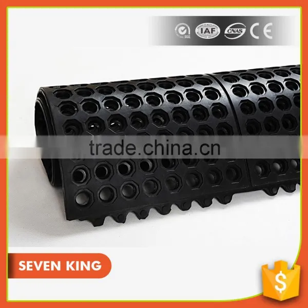 QD 7king Great Wall SBR Rubber Mat Rolls ,anti Fatigue Floor Matting ,rubber Tactile Indicator Mat photo-6