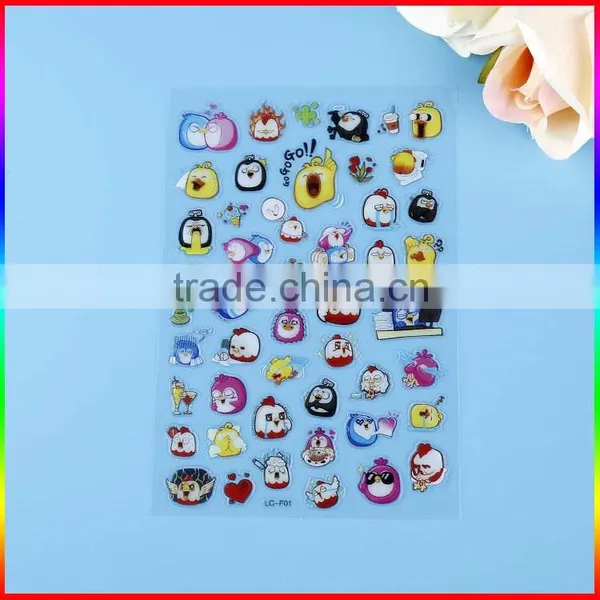 Cartoon Pantone Printed Clear Pvc Decals Sticker Manufacturer photo-2