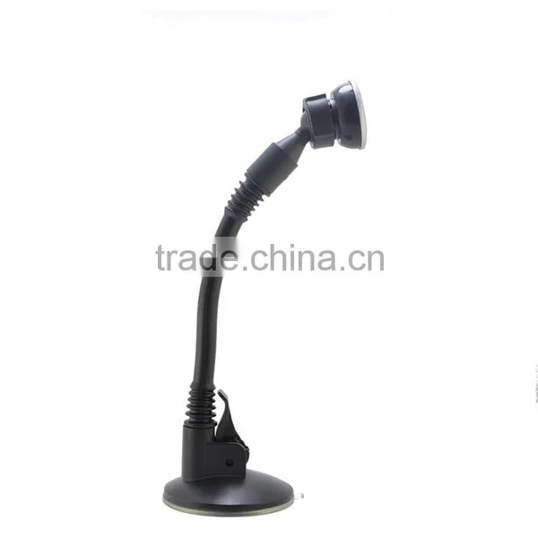 New Mini Car Mount Dashboard Mount Long Arm Bracket Mobile Phone Magnetic Holder Strong Adhesive 360degree Rotate for 3-5.7" Pho photo-4