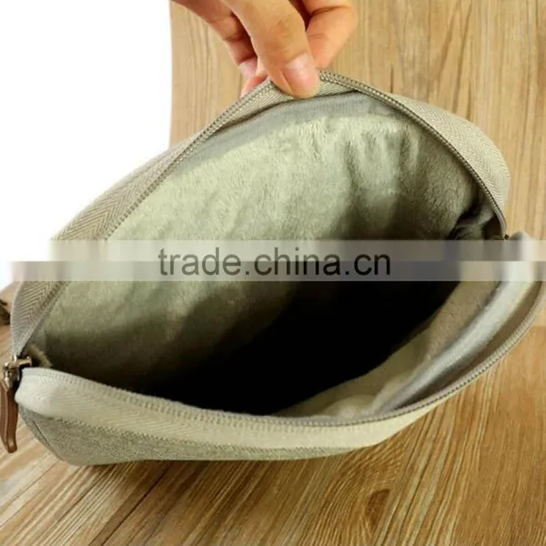 Canvas Tablet Docoument Tote Fabric Briefcases for Men photo-4
