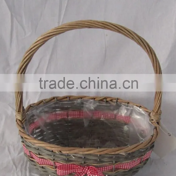 Grey Willow Basket