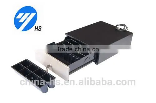 HS 40000pcs Monthly Sales Stainless Steel Front Cash Box Pos Cash Drawer 240B