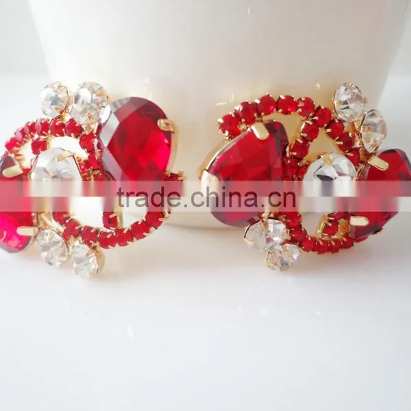 Hot!!! Colorful Rhinestone Button With 888Crystal for Wedding Dress Decoration photo-3