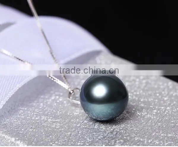 China Factory Newest Design 18K Tahitian Black Pearl Jewelry photo-2