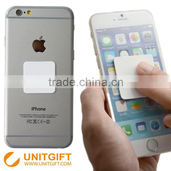 Uintgift Cooperation Brand Without Mould Fee Mobile Phone Microfiber Sticky Mobile Screen Cleaner photo-3