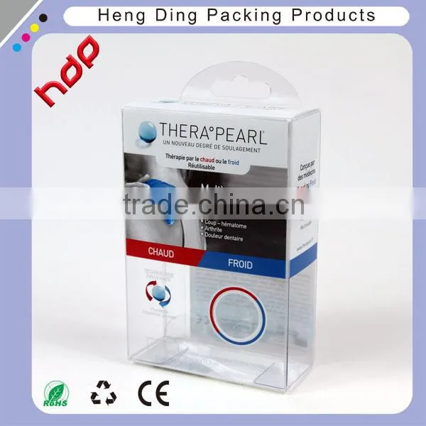 Transparent Folding Packaging Box Pvc Plastic Printed Boxes Soft Crease