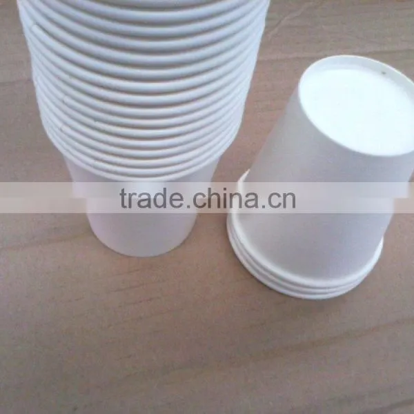 Paper Material and Cup Type Coffee Paper Cups Plain White Paper Cup photo-3