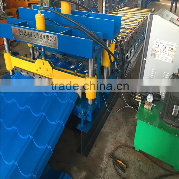 Africa Hot Sale Roof Tile Sheet Rolling Forming Machine photo-2