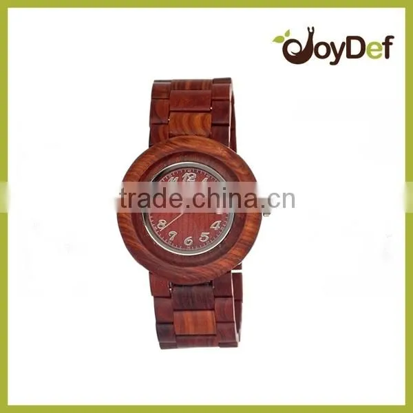 New Arrival 2016 Hot Selling Handmade Fashion Wood/bamboo Watch With Big Face Watch photo-2