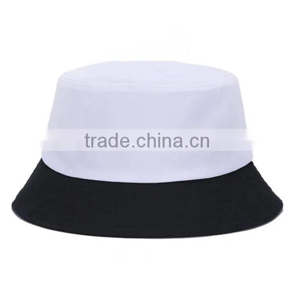 Shang Hai OEM Men Panama Women Fishing Hat Solid Color Bucket Hats photo-4