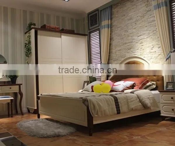 2016 FOSHAN Mediterranean Style Import Bedroom Furniture Set photo-3