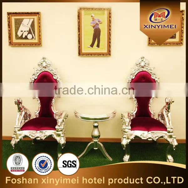 Luxury High Back King Throne Chair For Party photo-3