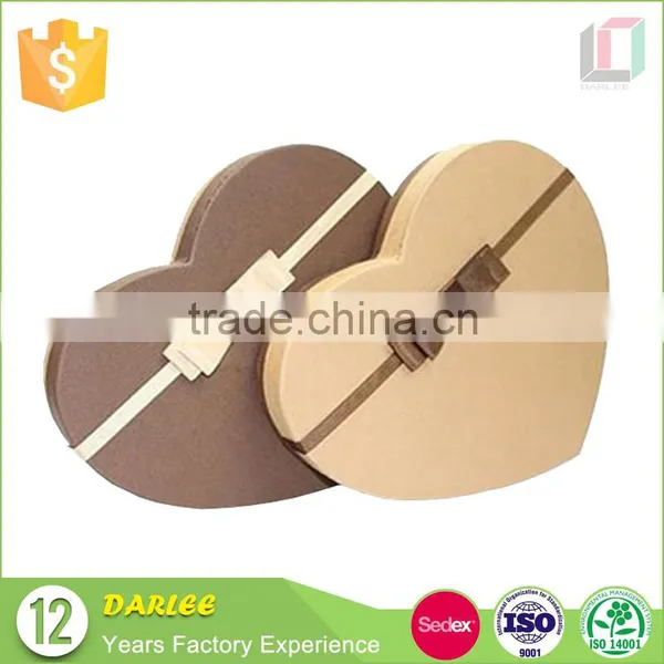 Recyclable Christmas Decorations Paperboard Heart Shape Chocolate Packaging Box photo-6