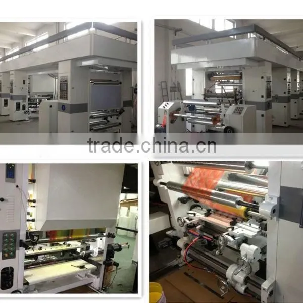 Middle Speed Plastic Film Roll Rotogravure Printing Machine photo-4