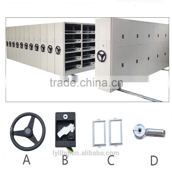 Steel Mass Shelves for Library to Save Space photo-2