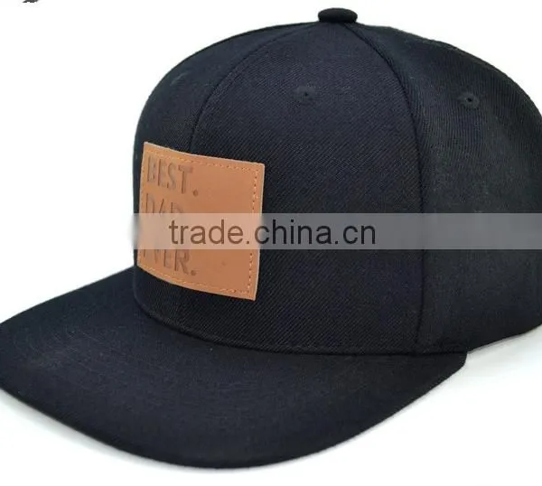 Top Quality Plain Embroidery Snapback Caps Custom For Promotion photo-2