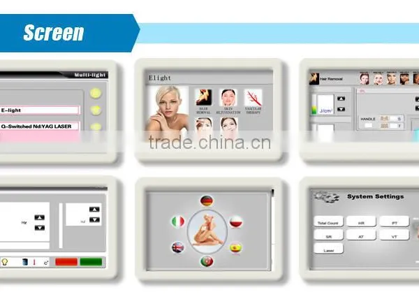 Varicose Veins Treatment CE Approved Imported Lamp 2 IN Telangiectasis Treatment 1 Elight IPL Long Pulsed Nd Yag Laser Hair Removal photo-4