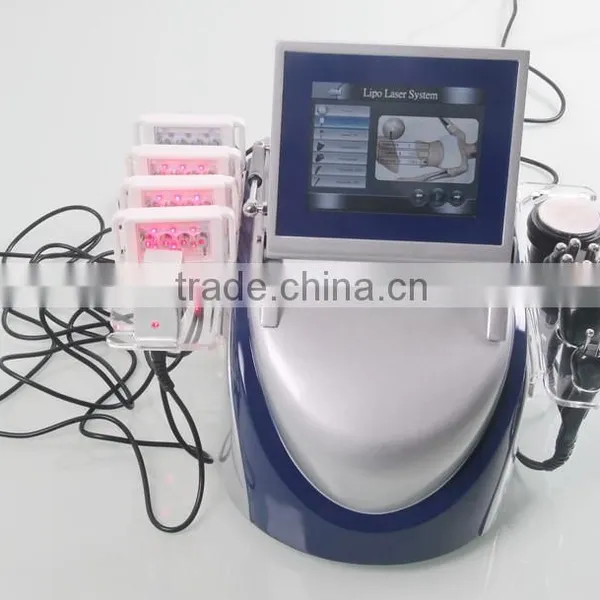 4 in 1 or 5 in 1 Professional Lipo Lazer Lipolazer Radio Frequency System Cavitation Cellulite System photo-3