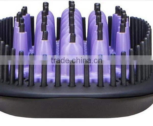 Purple Fast Heater Ceramic Hair Comb photo-6