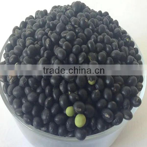 16.5% Moisture Round and Made in China for Black Bean With Green Kernel photo-5