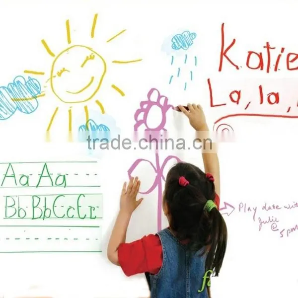 Kawachi Whiteboard Wall Sticker Removable Vinyl Sticker Decal With One Free Pen (45 x 200 Cm) photo-2