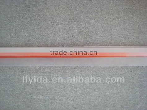 Drip irrigation belt with continous dripper