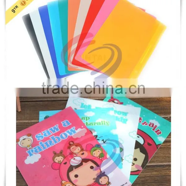Directly Factory Wholesale Custom Made Cheap A4 Customized Logo Print L Shape File Folder photo-3