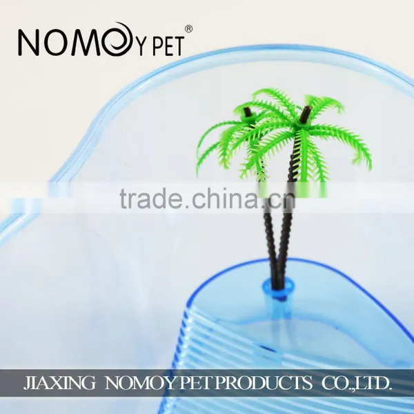 Nomo High Quality Plastic Blue Tank for Pet Reptile Turtle Fish photo-3