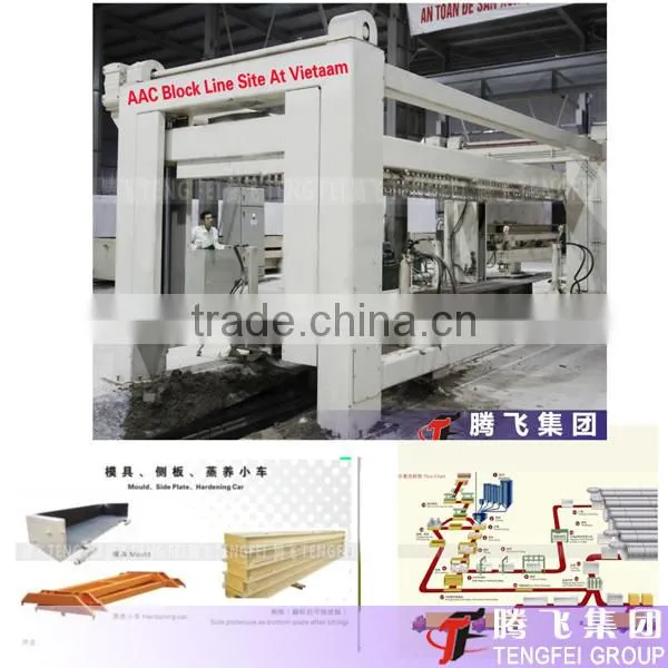 150,000m3 Aac Plant /autoclaved Aerated Concrete Aac Plant -Air Roll-over Craft