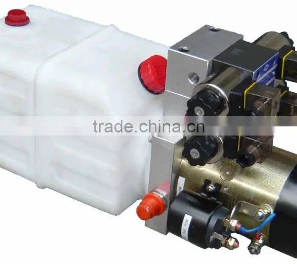 AC or DC Hydraulic Power Unit Pack for Tipper Trailer and Lifting System photo-3