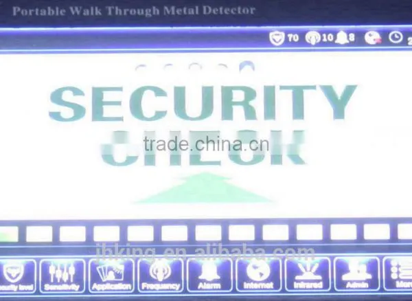 2015 Hot Sale Portable Walk Through Metal Detector photo-5