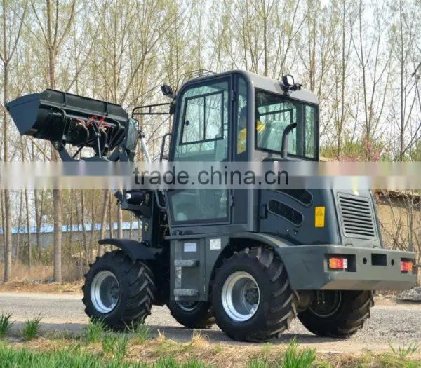 Manufacturer China1000kg Small Wheel Loader With Lowest Price photo-3