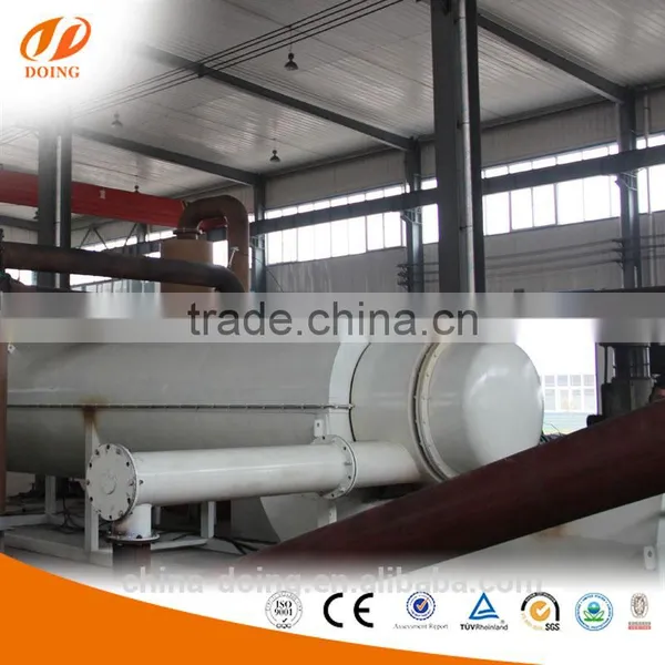 Company Production Machine Continuous Used Tyre Recycling Plant photo-3