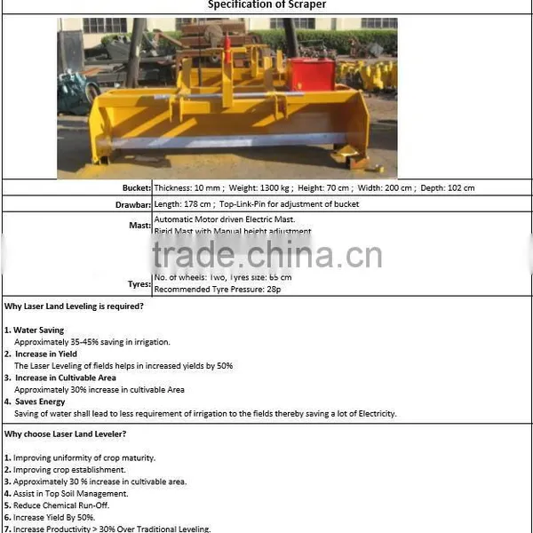 High Precision and Best-selling Agriculture Laser Land Leveling System AG308 photo-5