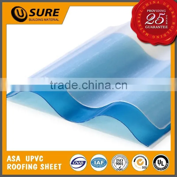 Excellent Materials Long Lifespan Corrosion Resistance Anti-UV Durable Translucent PVC Roof Tile for Greenhouse photo-4