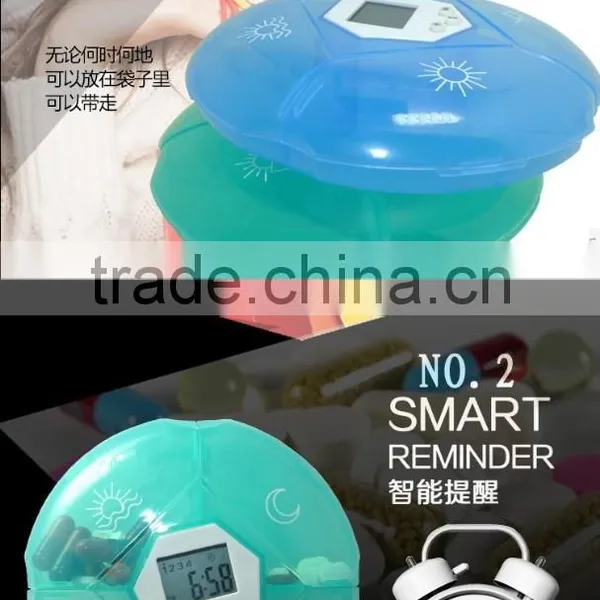 2015 New Electrical Reminder Pill Box With Alarm Timer With Flash/ Digital Pill Box Reminding Timer/capsule Storage Case Timer photo-5