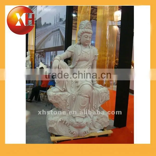 Hand Carved Large Reclining Buddha Statue for Garden Decoration photo-2