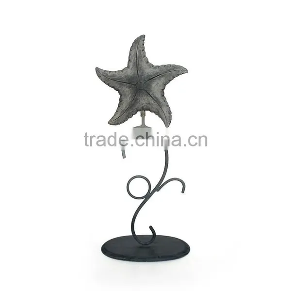 2016 Resin Christmas Star Shaped Ornaments With Metal Shelf photo-3