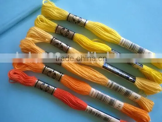 150828003 Hot Sales 100%Polyester Embroidery Thread and Cross Stitch Thread photo-6