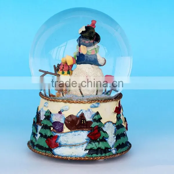 2017 Resin Craft Christmas Snowball With Snow photo-4