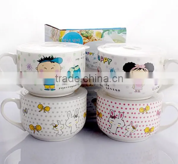 2015 New Design Hot Selling Colorful Ceramic Coffee Cup With Handle for Drinking photo-2