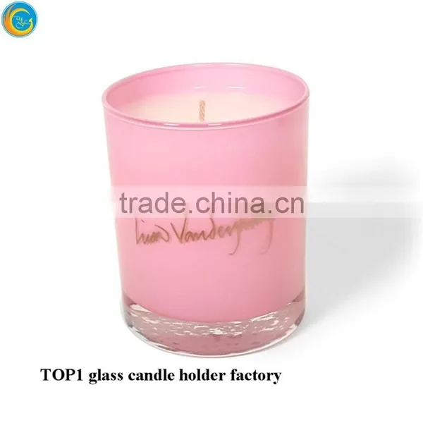 Glass Candle Jar Sizes Custom Set 3 Laser Cut Glass Candle Holders photo-3