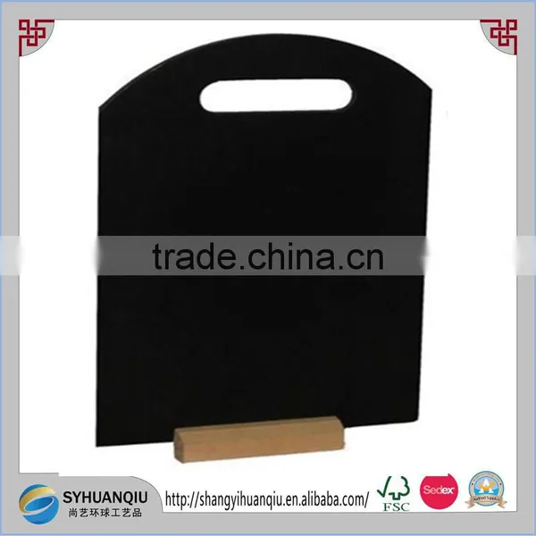 Vintage Wooden Chalkboard and Table Stand Restaurant Table Chaldboard photo-4